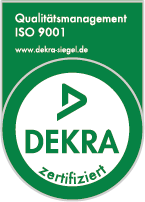 Dekra Siegel ISO 9001 - KIFFE Planschleifen