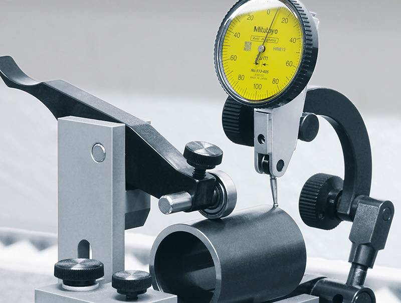 Winkelmessung eines Bauteils